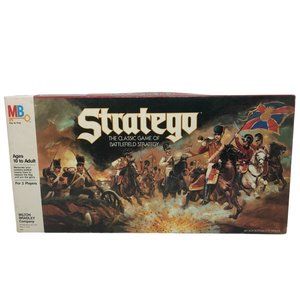 Stratego Board Game Battlefield Strategy Milton Bradley